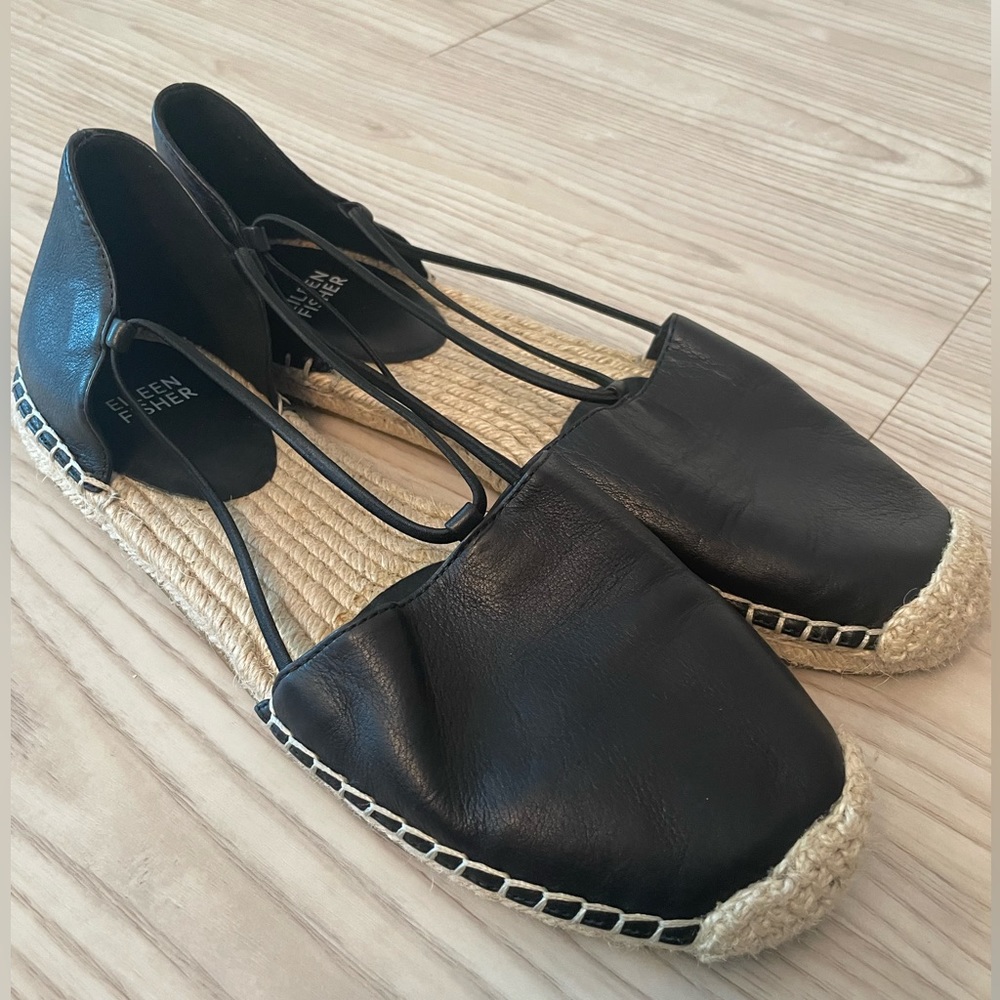 Eileen Fisher Lee Espadrille d'Orsay flat 9